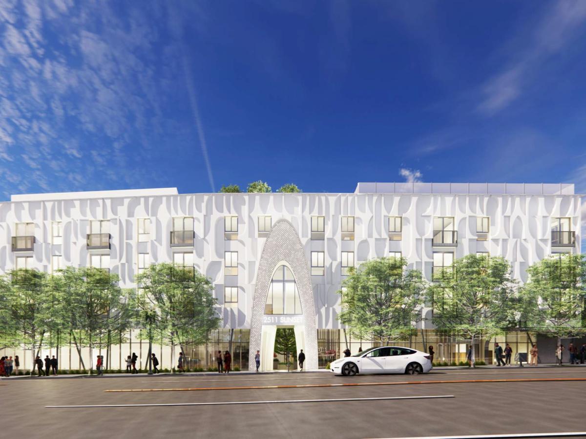Renderings revealed for mixed-use development at 2511 Sunset